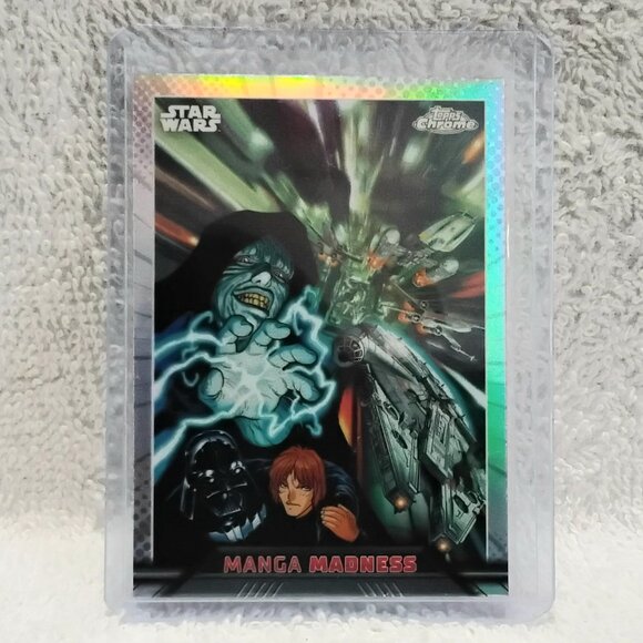 3/$25 Mint 2023.Topps Chrome Menga Madness Refractor Star Wars Card MM-13!! - Picture 1 of 2